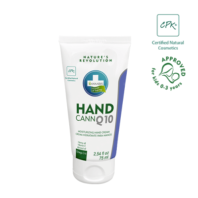 Annabis HANDCANN crema regeneradora hidratante de manos con cáñamo manos secas agrietadas