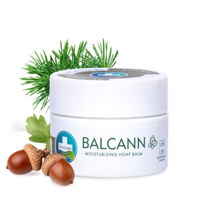BALCANN HEMP BALM · Bálsamo orgánico de cáñamo para piel atópica