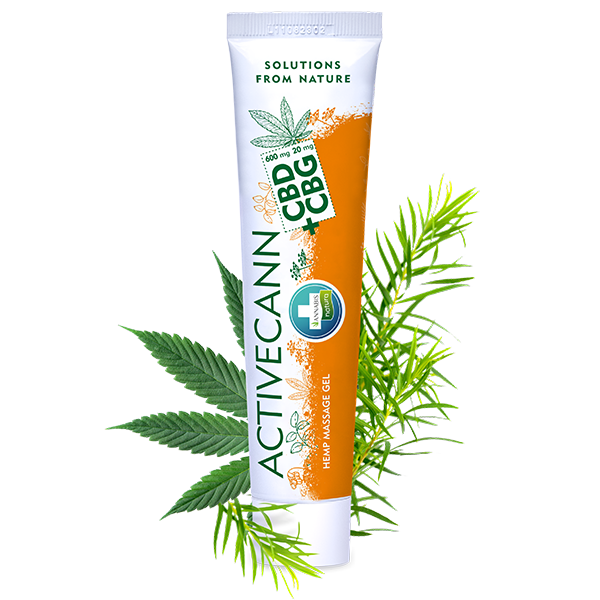 Crema CBD CBG Activecann masaje ANNABIS