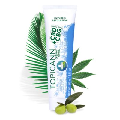 TOPICANN CBD Cannabis psoríase Creme