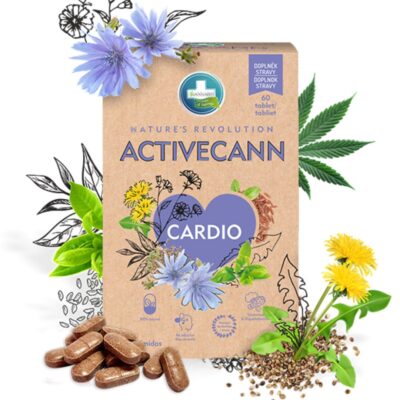 ACTIVECANN Cardio - Healthy Heart - Suplemento dietético com 60 comprimidos