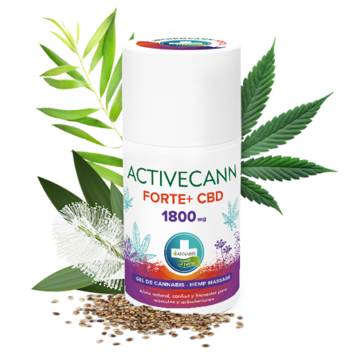 Crema CBD Activecann Forte Cannabidiol 1800 mg