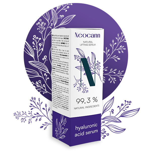 NEOCANN Serum natural ácido hialurónico hidratante intensivo