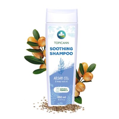 Shampoo para couro cabeludo sensível à pele atópica TOPICANN