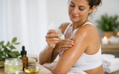Cómo aplicar gel muscular natural bien