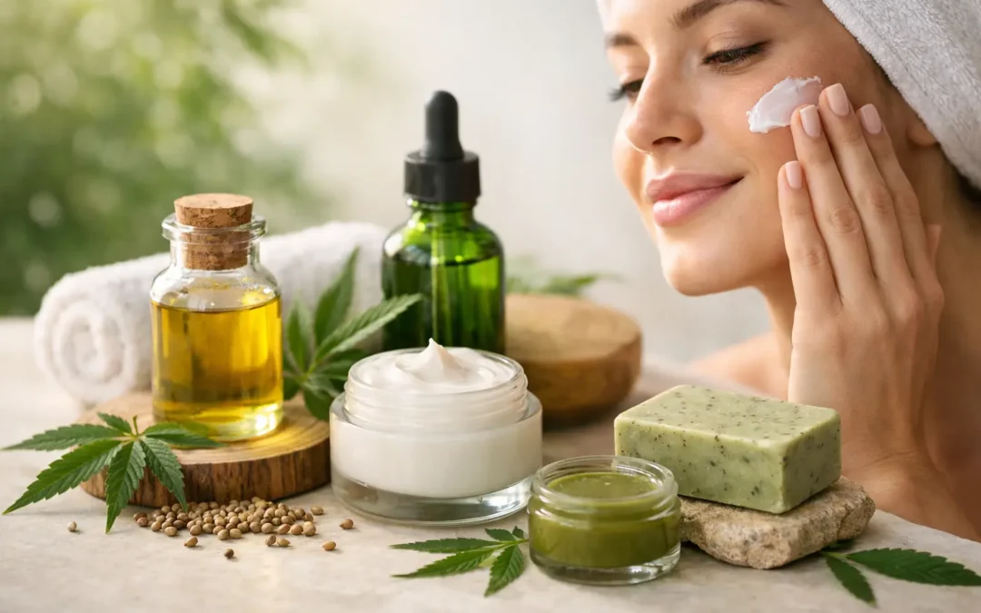 Cosmética natural vegana con cáñamo: qué aporta