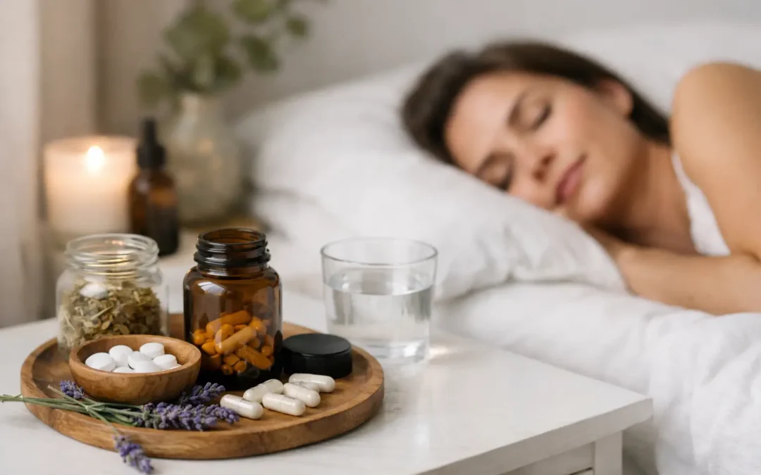 Suplementos naturales para descanso nocturno