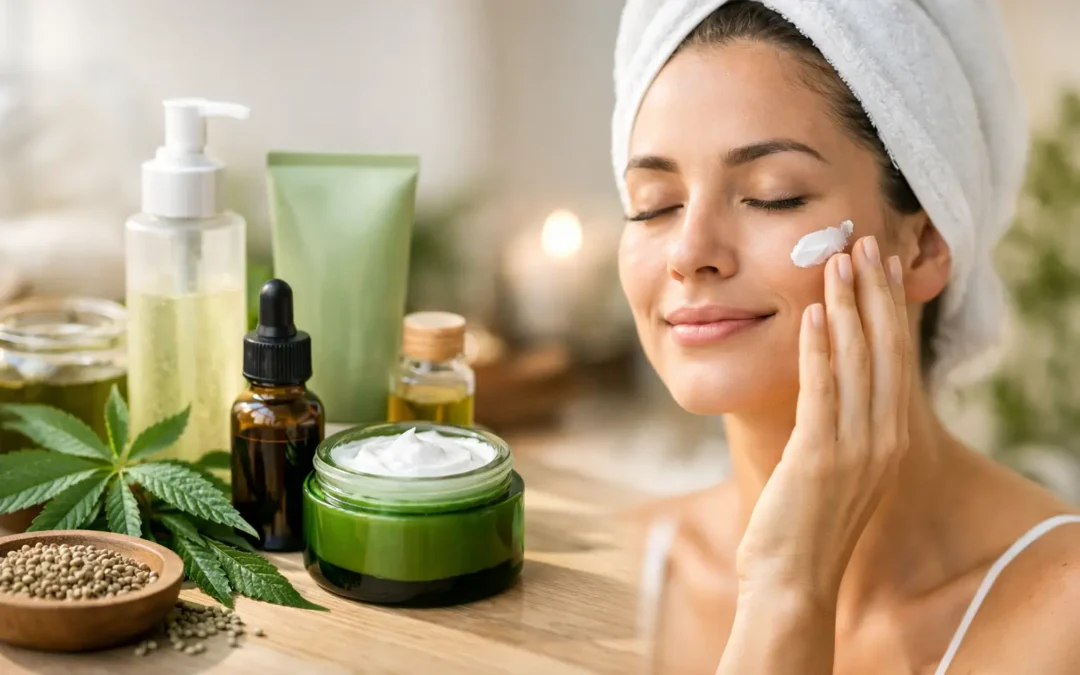 Tipos de cosmética con cáñamo y cómo elegir