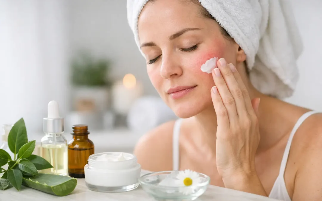 Mejores ingredientes para piel reactiva