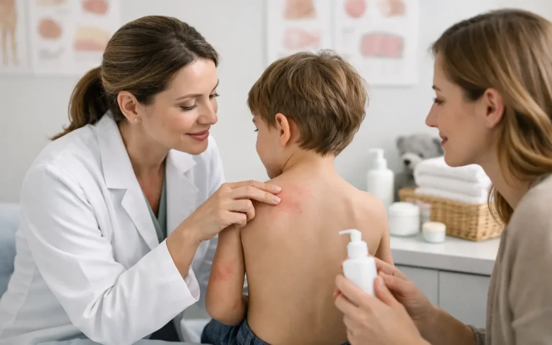 Piel atópica infantil: qué cuidar y cómo